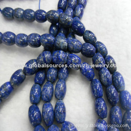 Lapis Lazuli Drum & Barrel Beads, Lapis Lazuli Beads, Welcome ODM and OEM Order